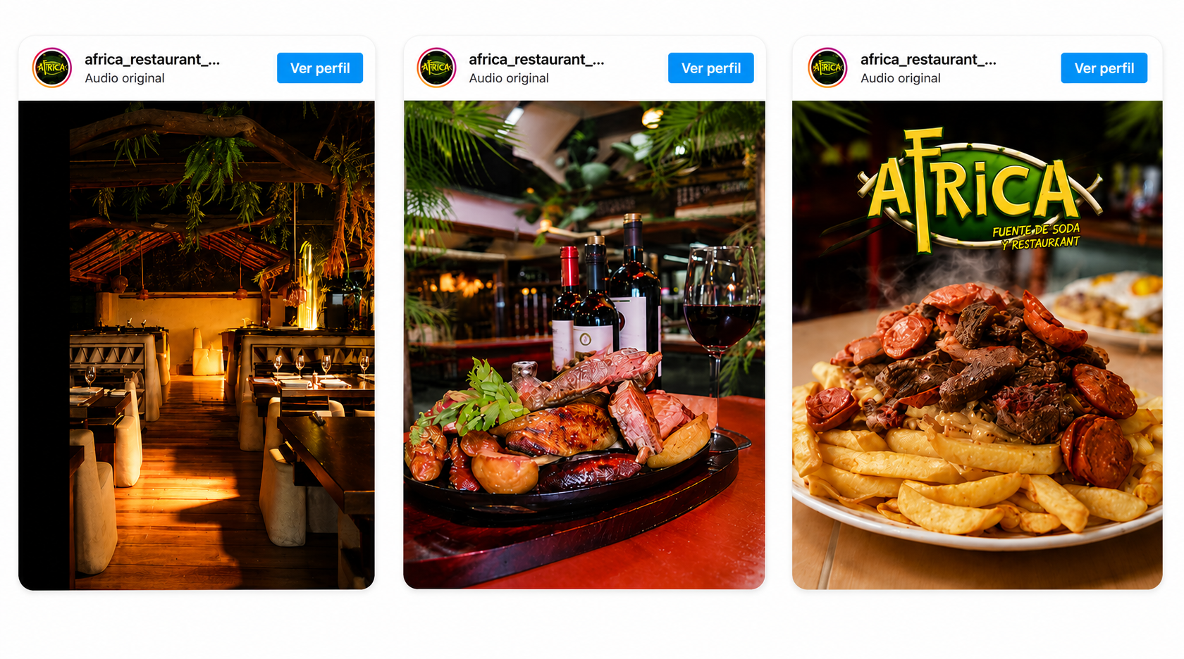 Últimas publicaciones de Restaurant África en Instagram
