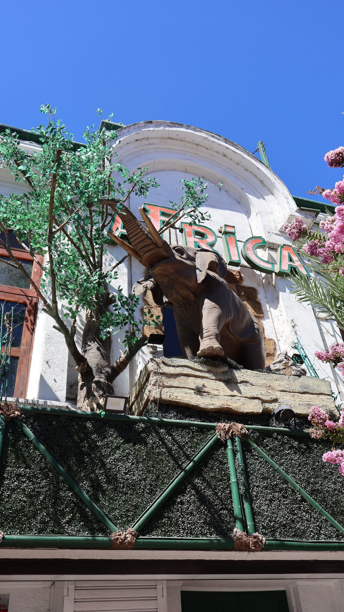 Detalle de la fachada